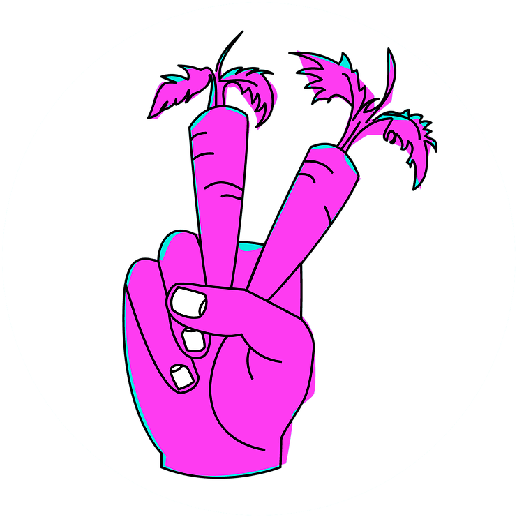 Girls Boys Vegan Ice Clipart (784x784), Png Download