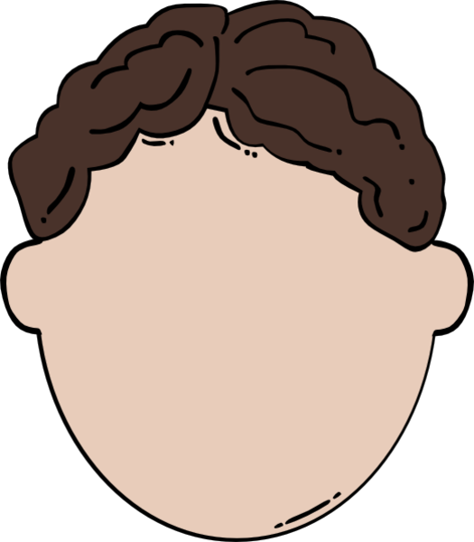 Free Cartoon Head Png, Download Free Clip Art, Free - Boy Sad Face Clip Art Transparent Png (522x597), Png Download