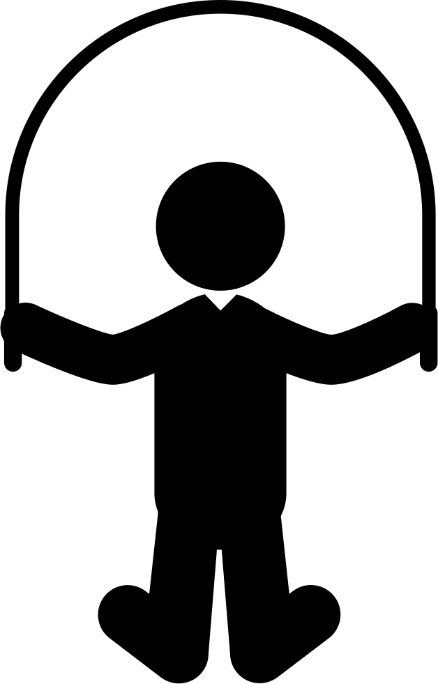 Health Jump Ropes Fat Adipose Tissue Homo Sapiens - Jump Rope Clipart (628x981), Png Download