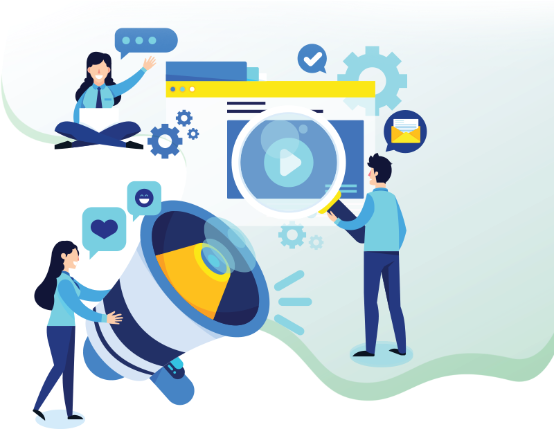 Digital Marketing Advertising Services Clipart (938x624), Png Download