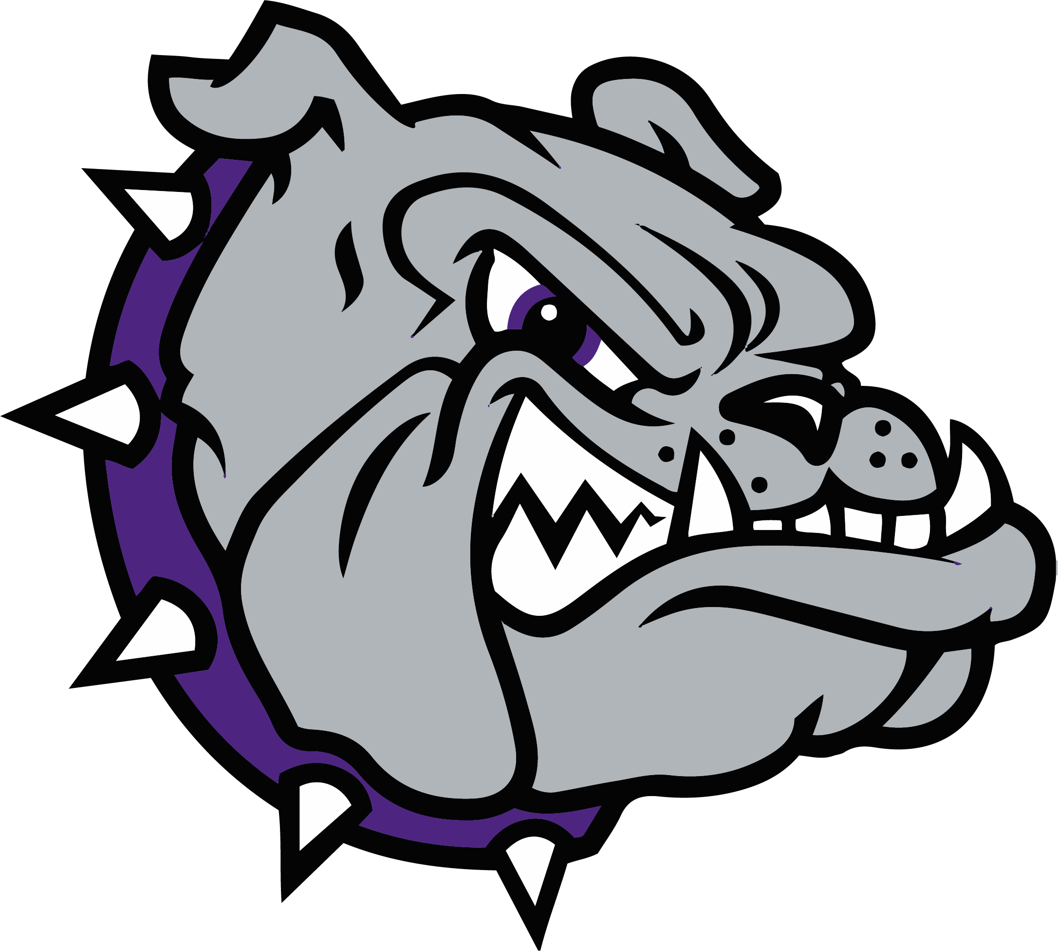 Return Home - Monrovia Bulldogs Clipart (2173x1952), Png Download