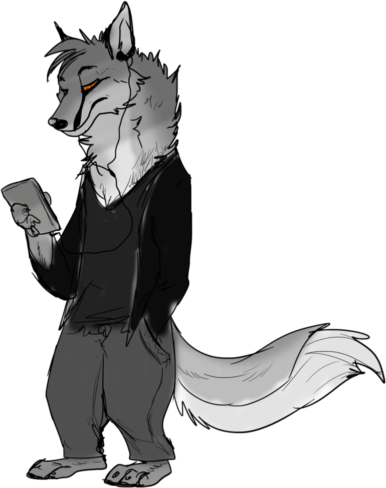 Cat Dog Canidae The North Face Nuptse - Zootopia Oc Wolf Clipart (808x989), Png Download