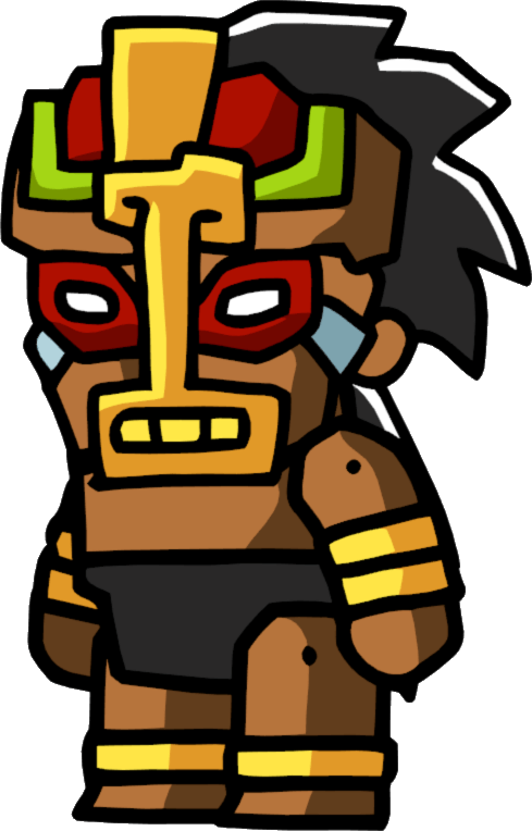Scribblenauts Witchdoctor Clipart (489x764), Png Download