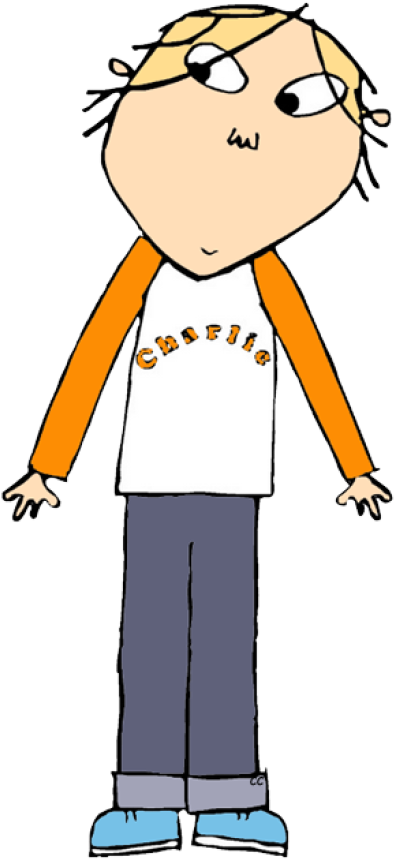 Charlie - Charlie And Lola Charlie Clipart (400x872), Png Download
