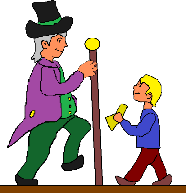 Charlie And The Chocolate Factory Charlie Bucket Willy - Clip Art Charlie And The Chocolate Factory Pipe - Png Download (598x632), Png Download