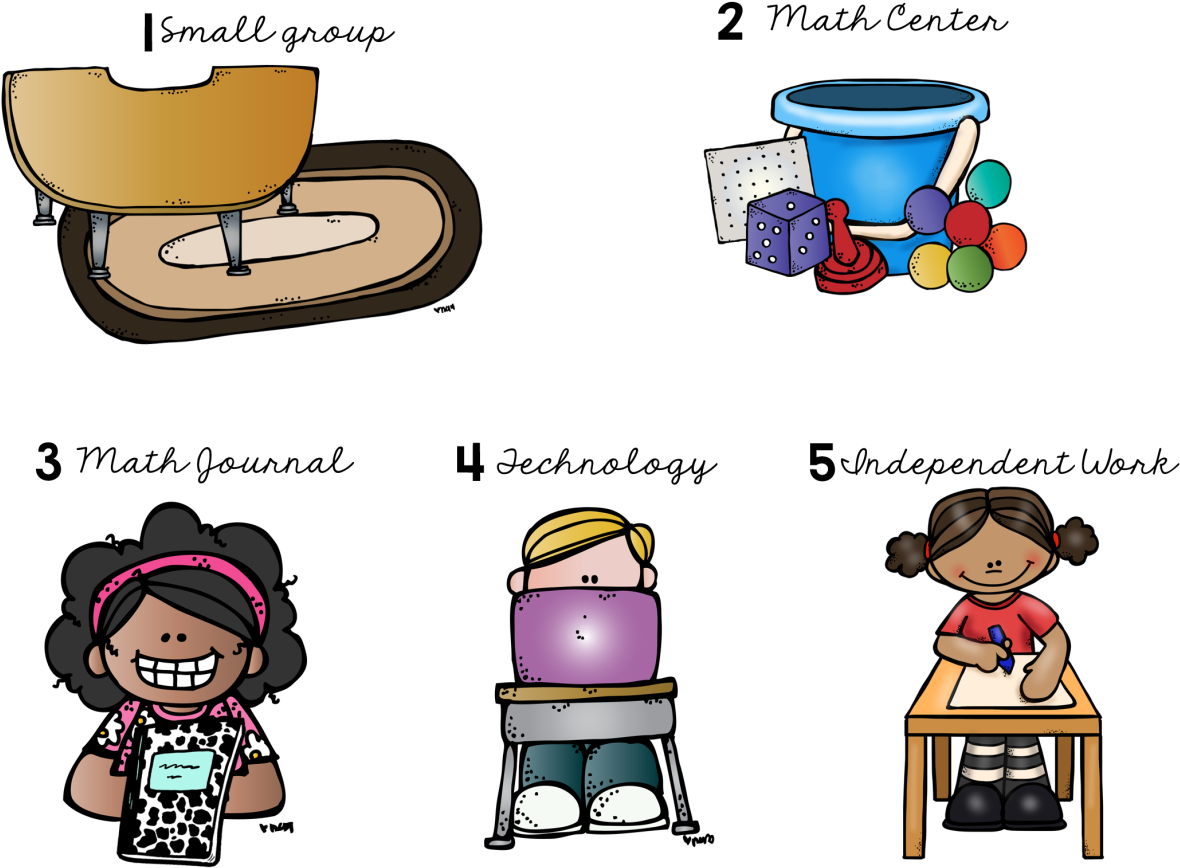 Resources To Teach Guided Math - Guided Math Clip Art - Png Download (1200x895), Png Download