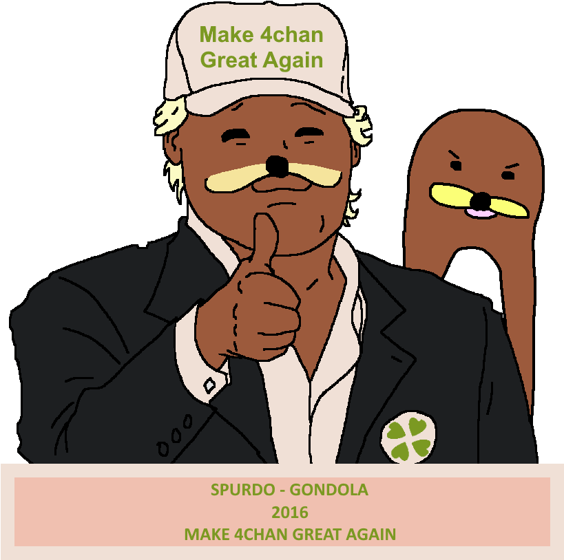Transparent Spurdo Png - Gondola Meme Clipart (819x814), Png Download