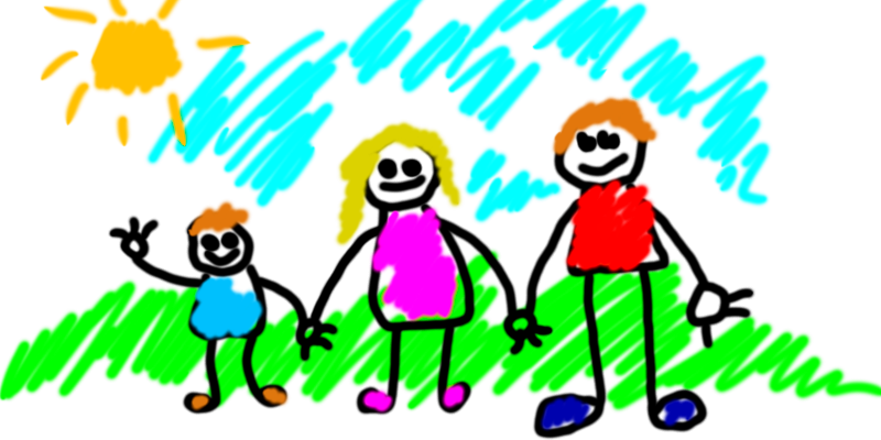 Family Life Ministry - Family Clipart (800x400), Png Download