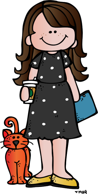 Melon Head Teacher Clipart - Png Download (400x787), Png Download