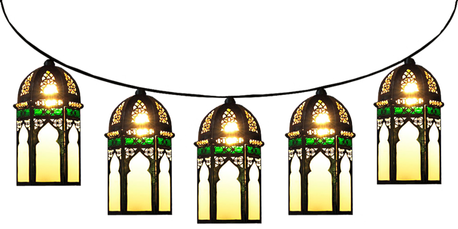 Moroccan Lantern Clipart - Png Download (900x450), Png Download