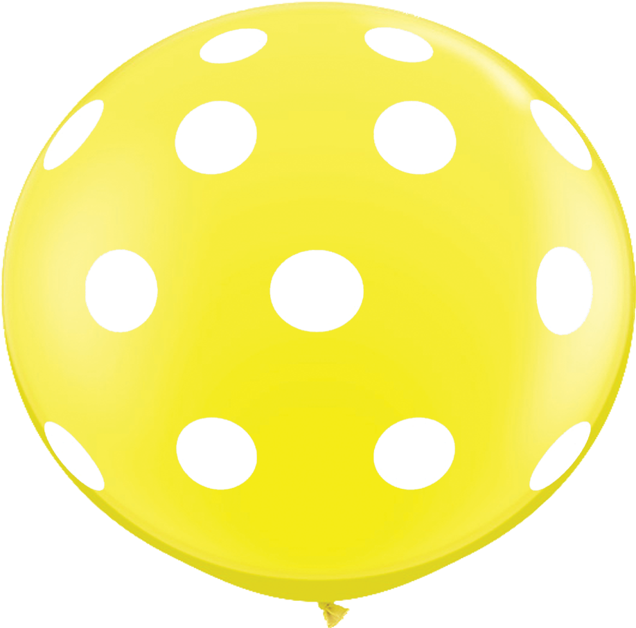 Ballons Transparent Polka Dot - Circle Clipart (918x907), Png Download