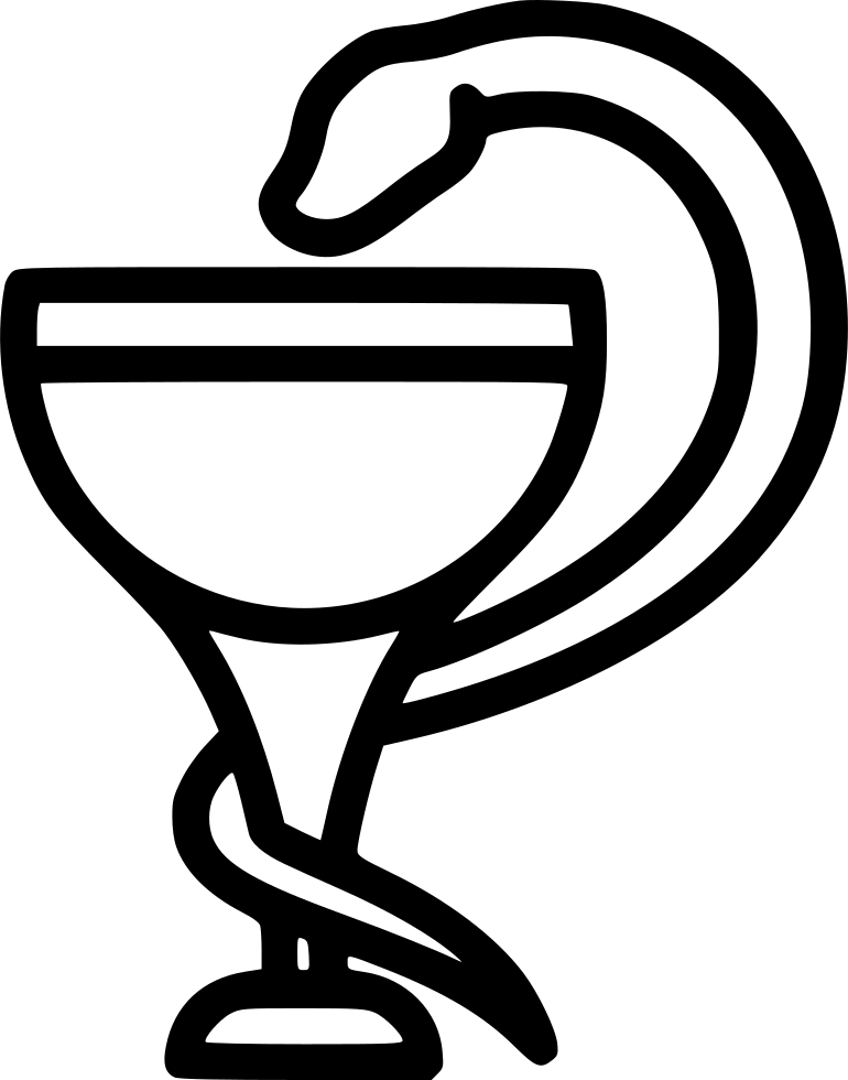 Bowl Of Hygieia Pharmacy Snake Hygiene Chalice - Bowl Of Hygeia Png Clipart (770x980), Png Download