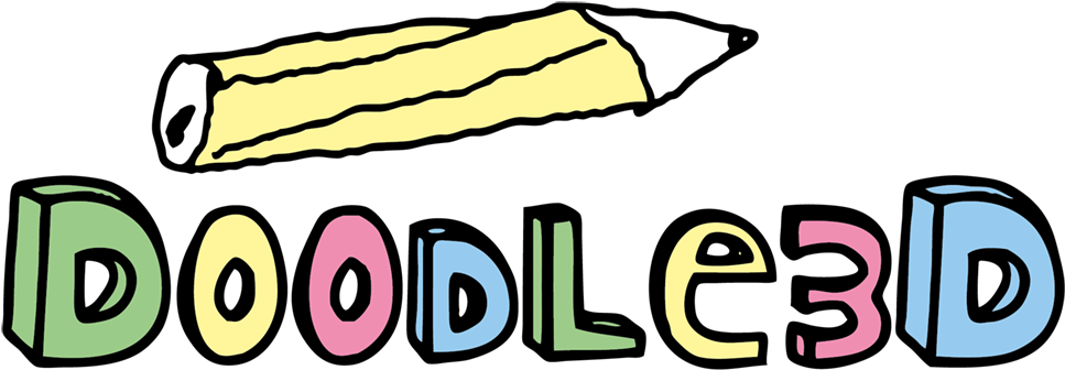 Logo Of Doodle3d Clipart (1000x400), Png Download