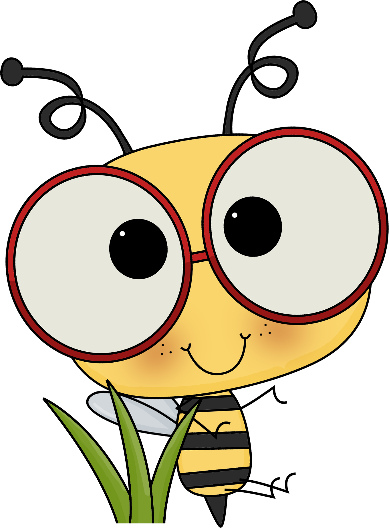 Index Of /images/scrappin Doodles/bumble Bees/bumble - Transparent Background Bee Clipart - Png Download (1360x1848), Png Download