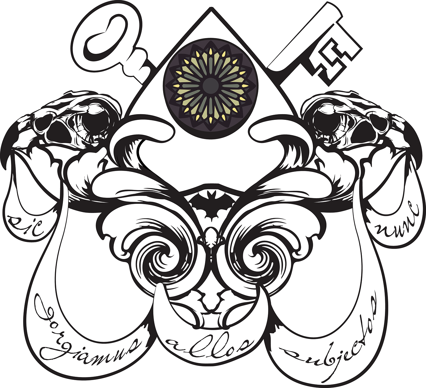 Dark Gothic Png Clipart (1400x1275), Png Download