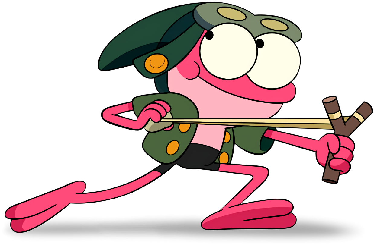 Amphibia Sprig Plantar With Catapult - Amphibia Sprig Clipart - Full ...