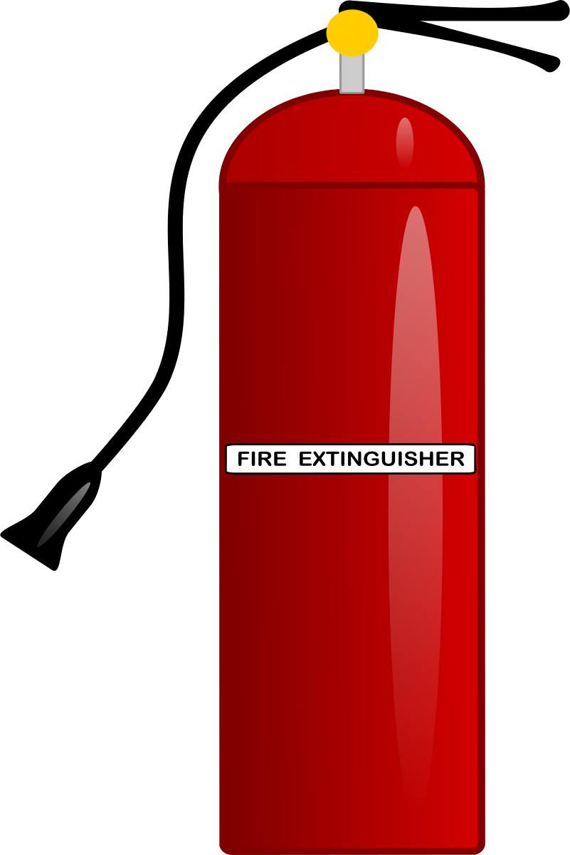 Fire Extinguisher Vector Image - Transparent Background Fire Extinguisher Clipart - Png Download (600x600), Png Download