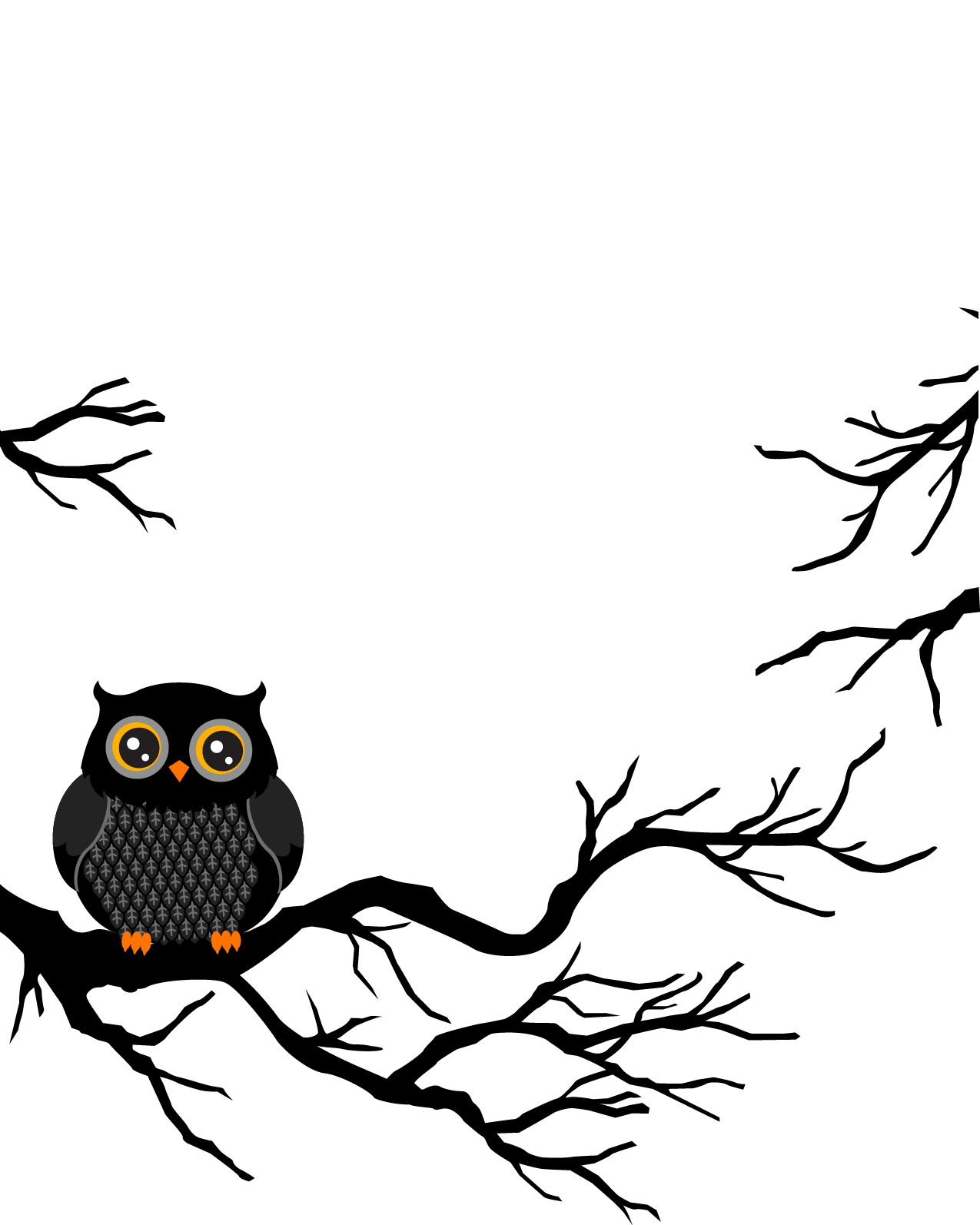 Owl Clip Art - Portable Network Graphics - Png Download (1275x1594), Png Download