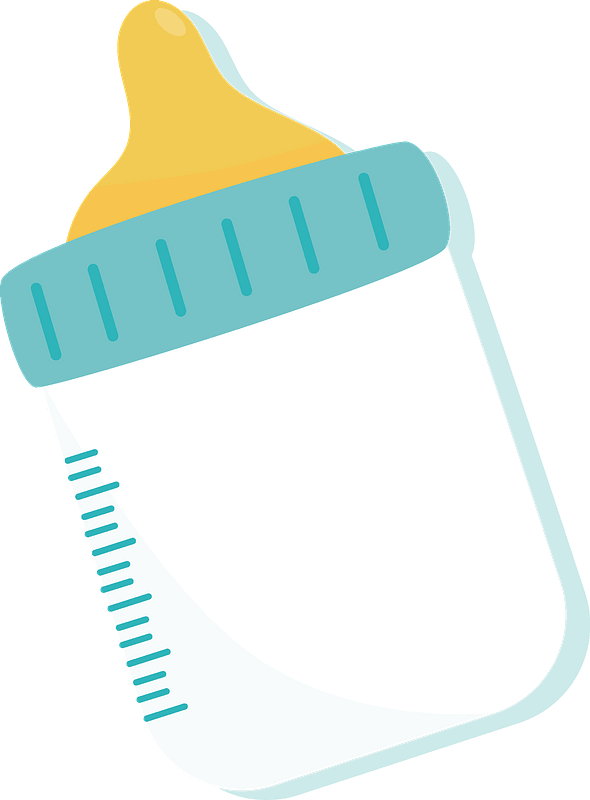 Baby Bottle Clipart - Png Download (590x800), Png Download