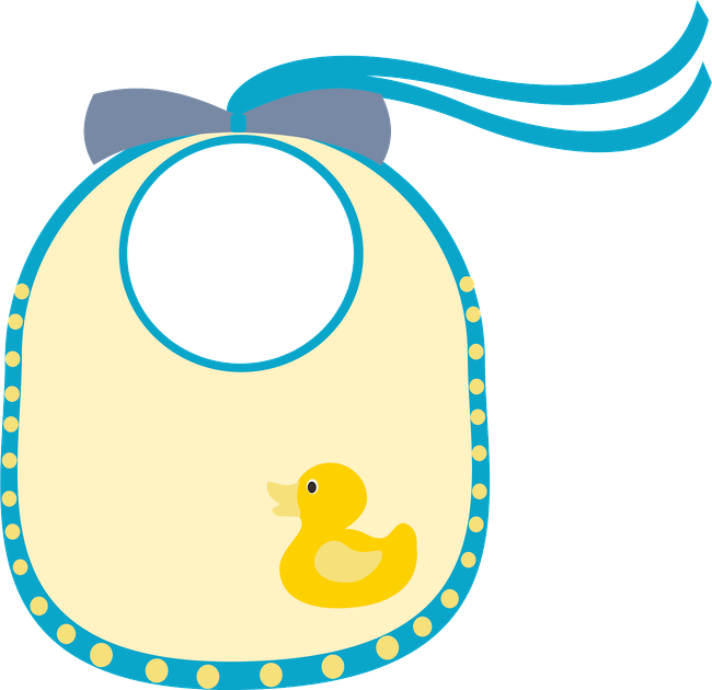 Baby Bib Clipart - Png Download - Full Size Clipart (#5380741) - PinClipart