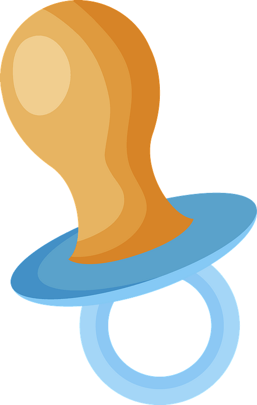 Pacifier Clipart - Png Download (508x800), Png Download