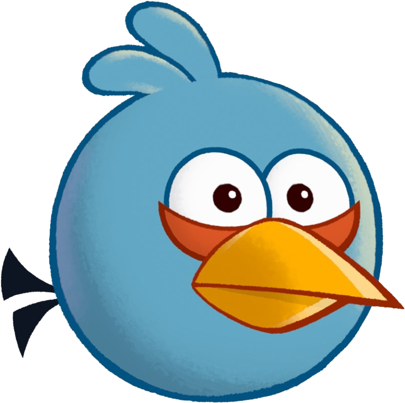 Angry Birds Toons Blues Clipart (920x912), Png Download