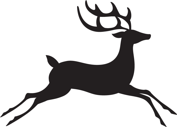 Reindeer Santa Claus Clip Art - Christmas Deer Png Transparent (722x700), Png Download