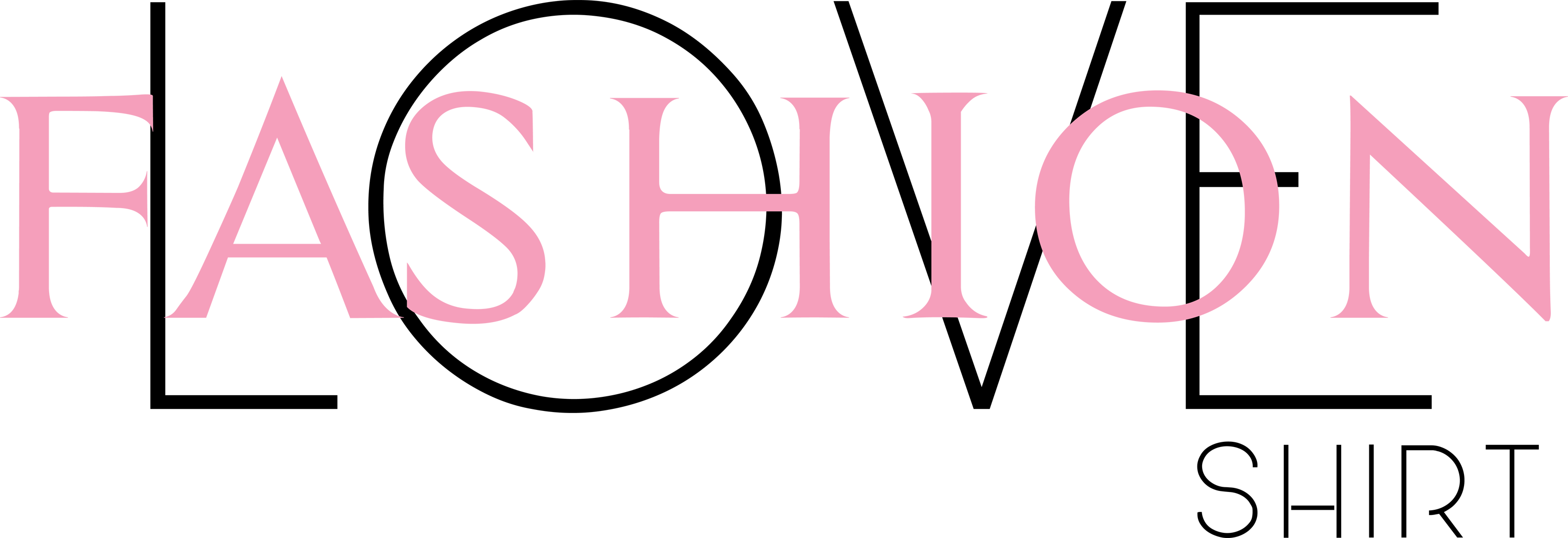 Love Fashion T Shirt Clipart (3000x1029), Png Download