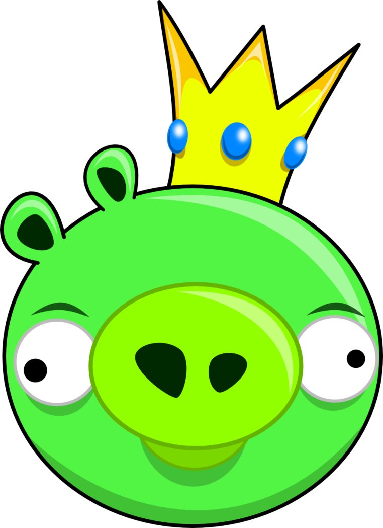 Graphic Transparent Download Angry Pigs Clipart - Angry Birds Pig Clipart - Png Download (762x1049), Png Download