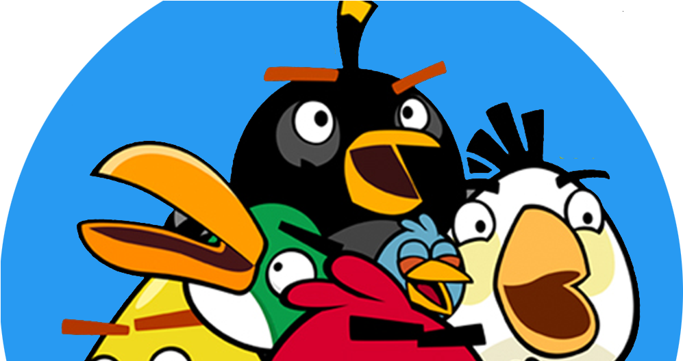 Angry Birds V1 4 In 1 Pc Game Full Version Free Download - Happy New Year Angry Birds Clipart (997x528), Png Download