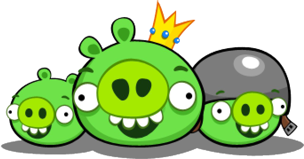 Angry Birds Pig Png Background Image - Angry Birds Pigs Clipart (1056x564), Png Download