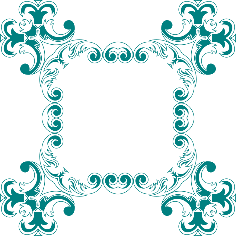 Blue,symmetry,area - Vintage Mark Png Clipart (750x750), Png Download