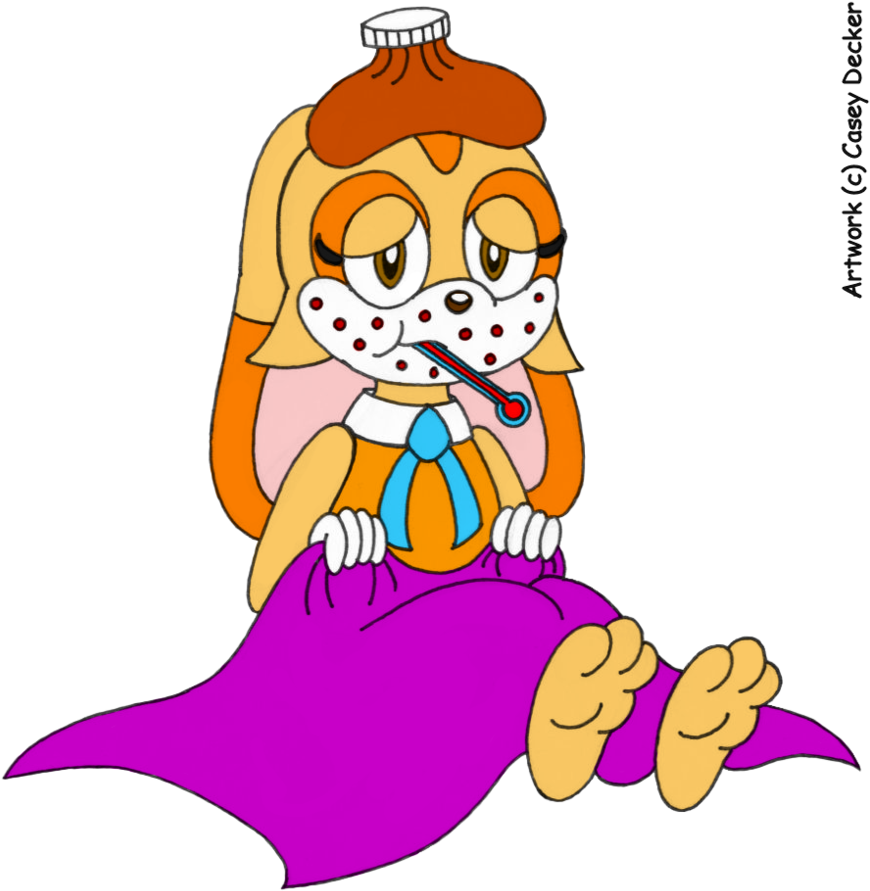 Clipart Chicken Fox - Clipart Chicken Pox Cartoon - Png Download (882x906), Png Download