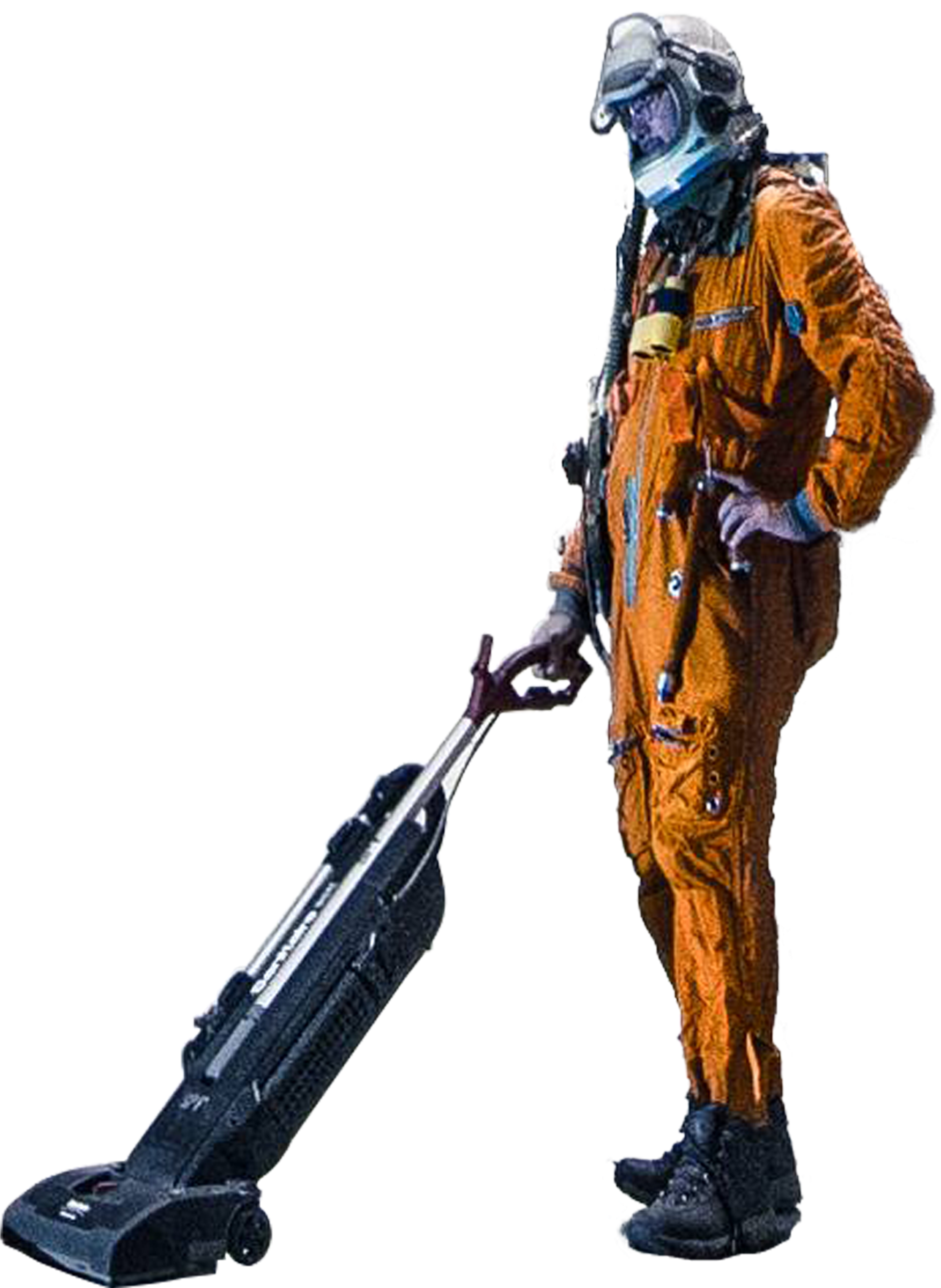 Nasa Vacuum Guy Vacuuming - Guy Vacuuming Clipart (4472x4472), Png Download