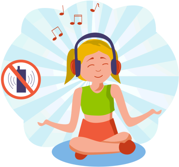 Find A Cozy Place - Sitting Clipart (611x550), Png Download