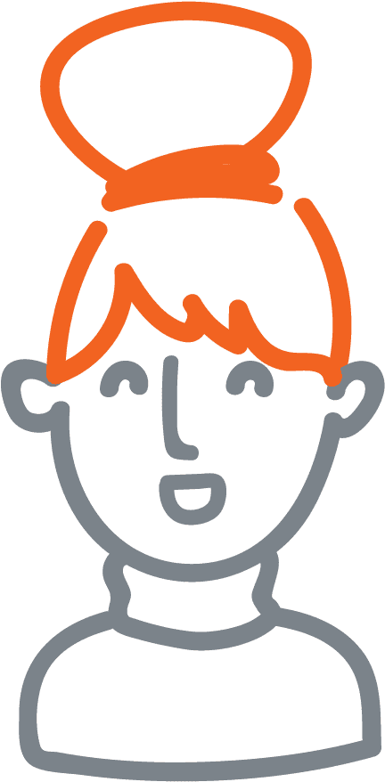 Librarian Cartoon Png Black White Clipart (901x901), Png Download