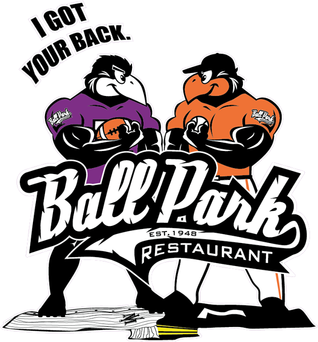 Ball Park Restaurant - Cartoon Clipart (960x768), Png Download
