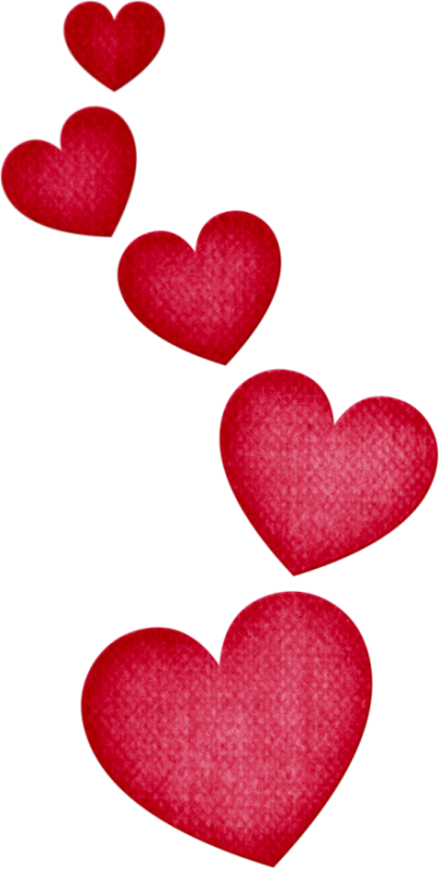 Hearts Png Clipart (404x800), Png Download