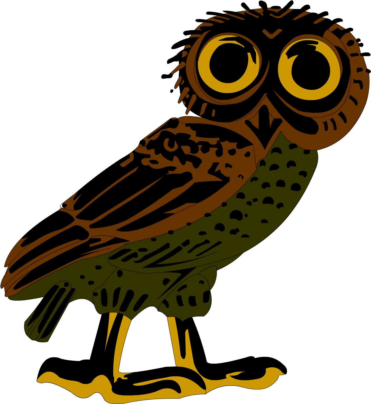 Greek Mythology & Philosophy - Owl Clipart (1705x1750), Png Download