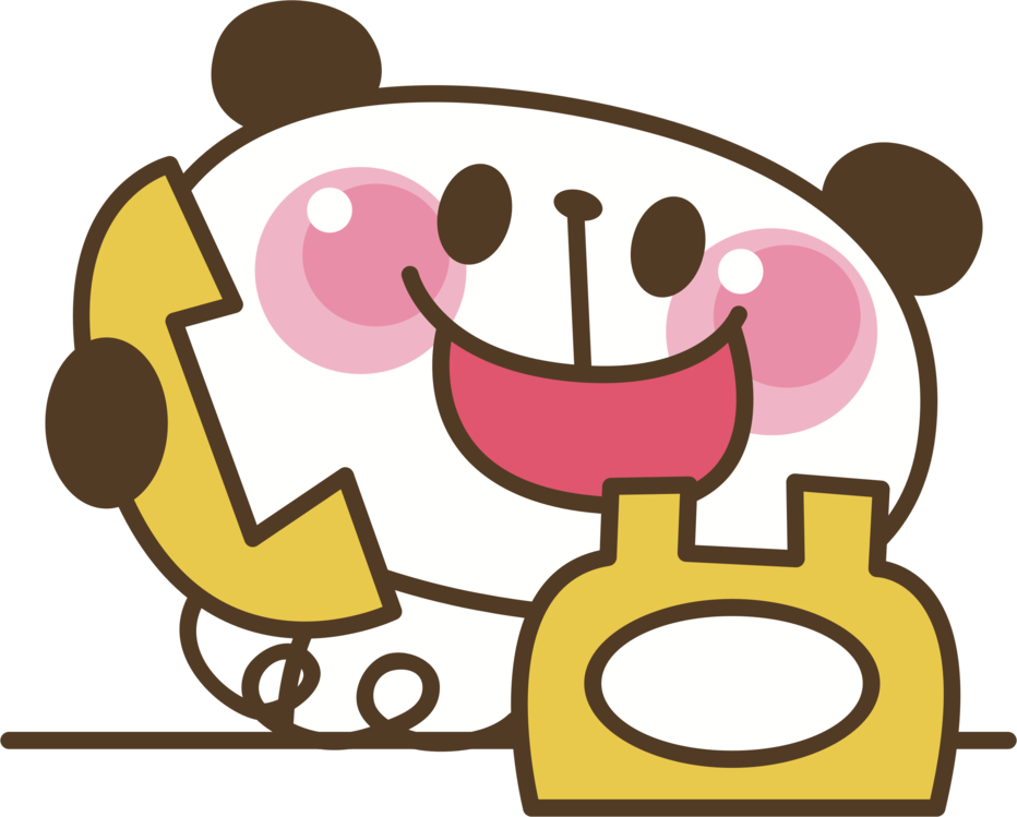 Pink,cartoon,mode Of Transport - Telephone Clipart - Png Download (932x749), Png Download