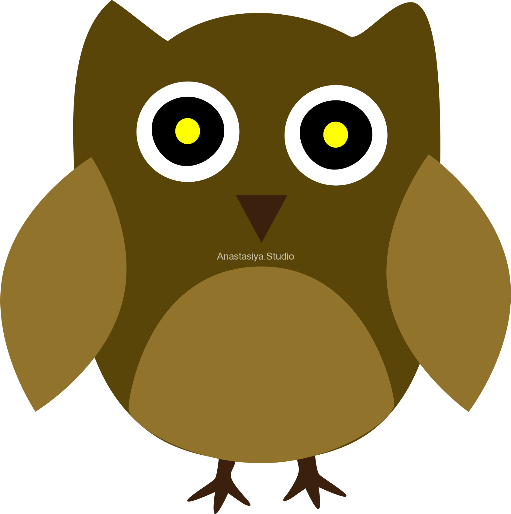 Halloween Clipart - Cartoon - Png Download (1681x1689), Png Download