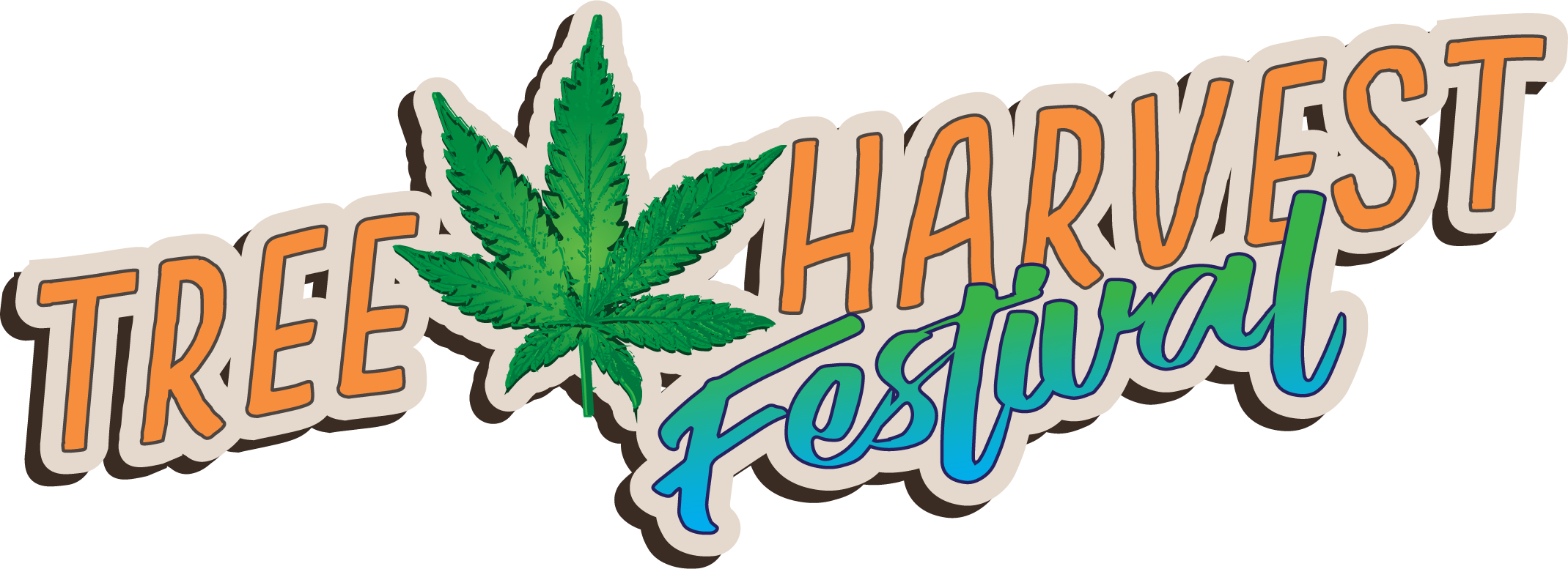 Tree Harvest Festival - Emblem Clipart (2139x777), Png Download