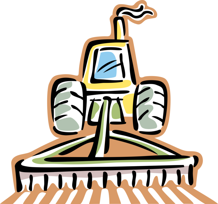 19 Vector Tractor Plow Huge Freebie Download For Powerpoint - Plow Clipart - Png Download (747x700), Png Download