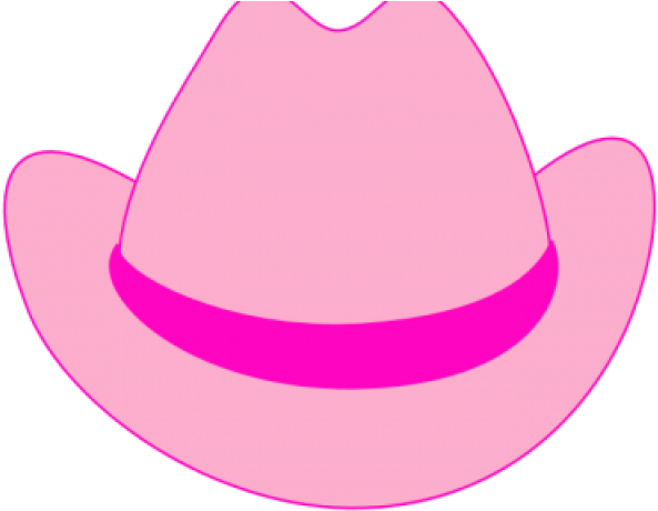 Cowboy Hat Clipart Crazy Hat - Cartoon Cowgirl Hat Png Transparent Png (640x480), Png Download