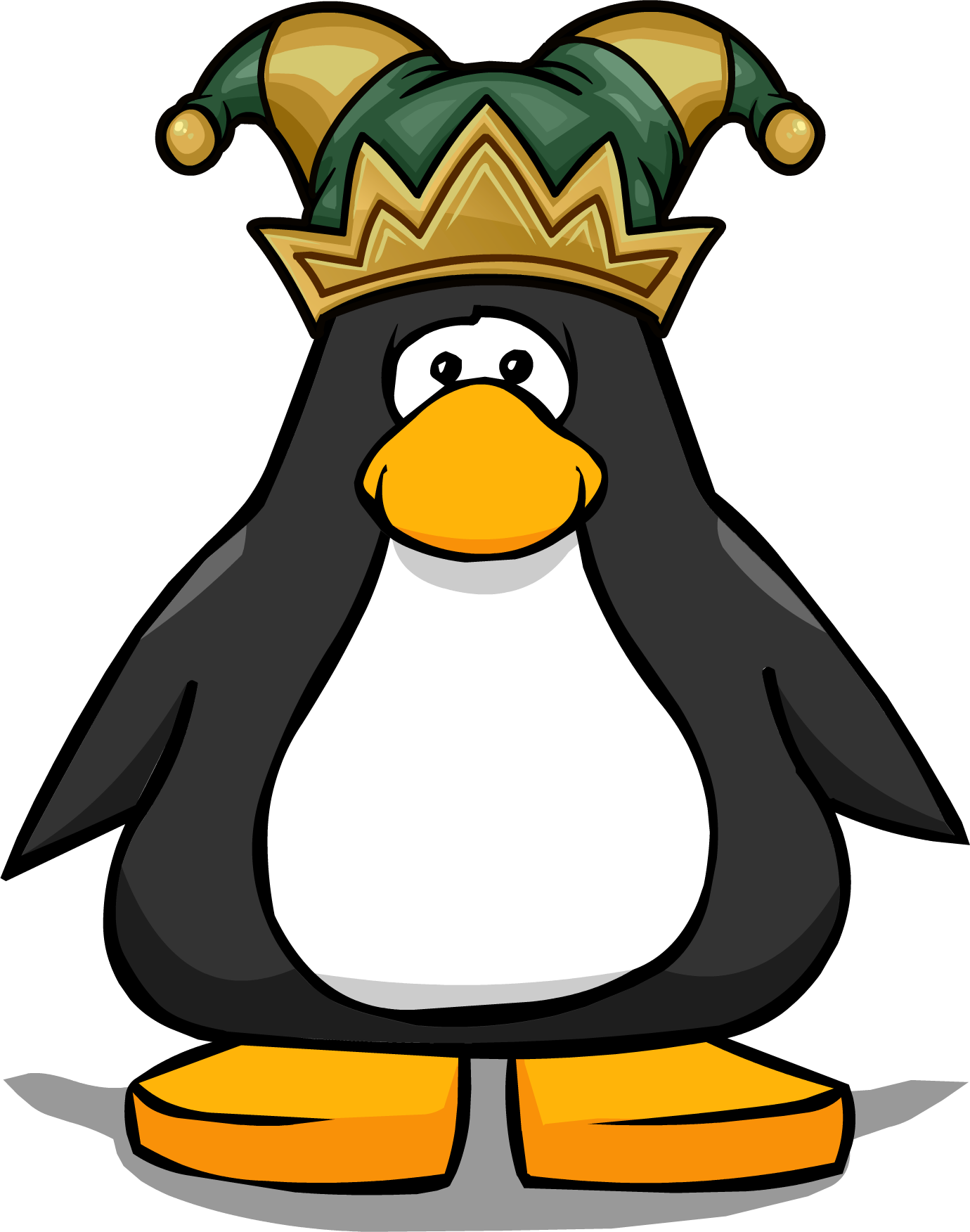 Jester Clipart Kings - Penguin With Top Hat - Png Download (1380x1752), Png Download