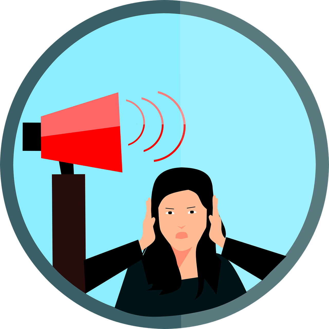 Types Of Pollution Chart Clipart (1280x1280), Png Download