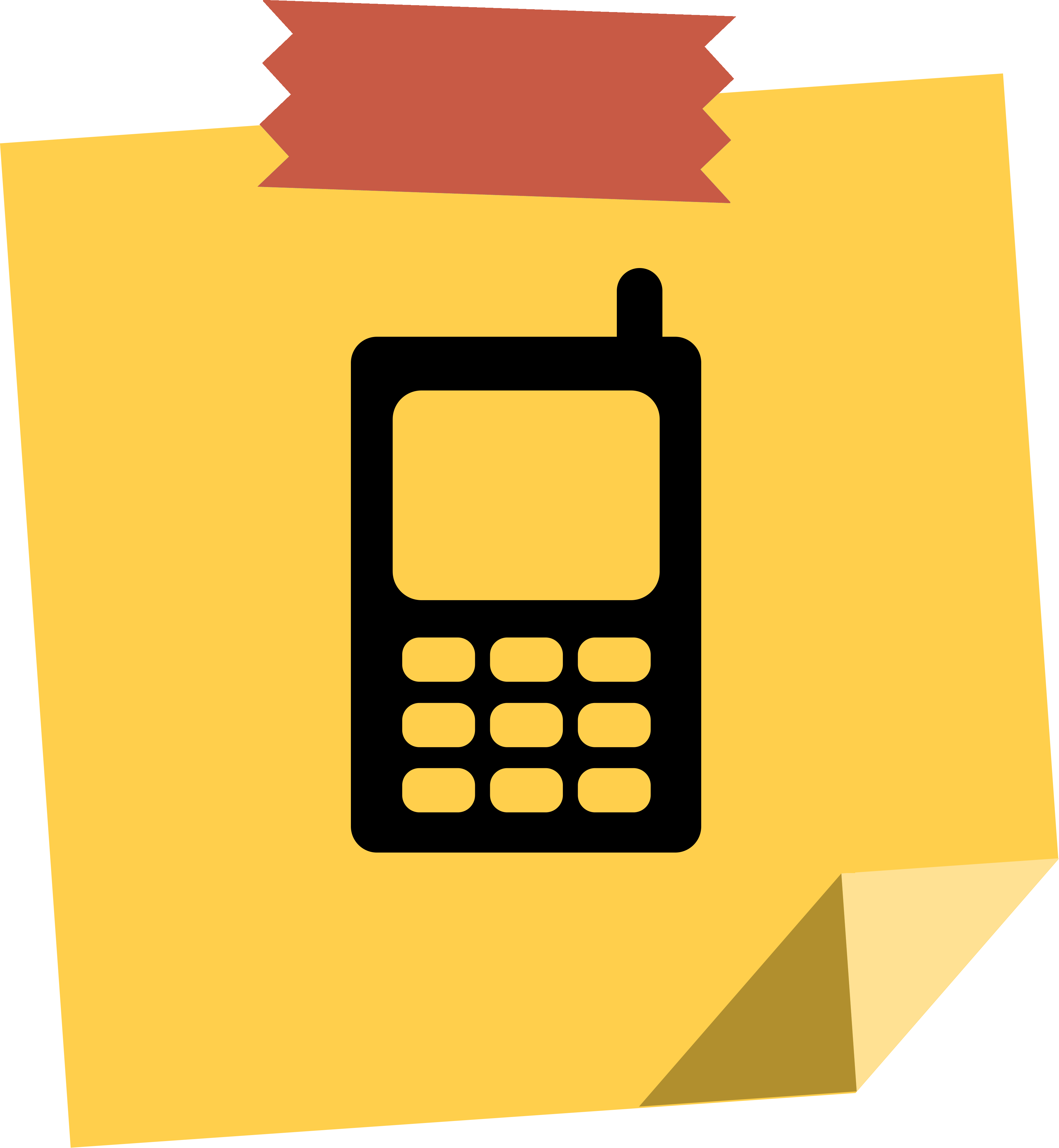 Transparent Great Pyramid Clipart - Cell Phone - Png Download (3688x3996), Png Download