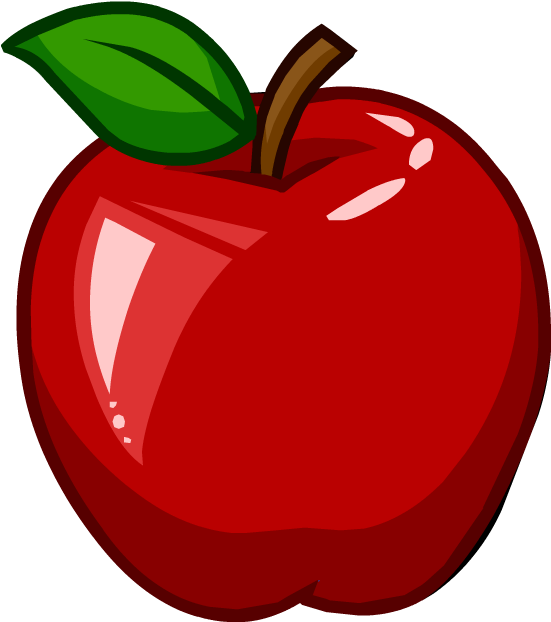 Download Cartoon Apple Transparent Background Clipart (#5387759