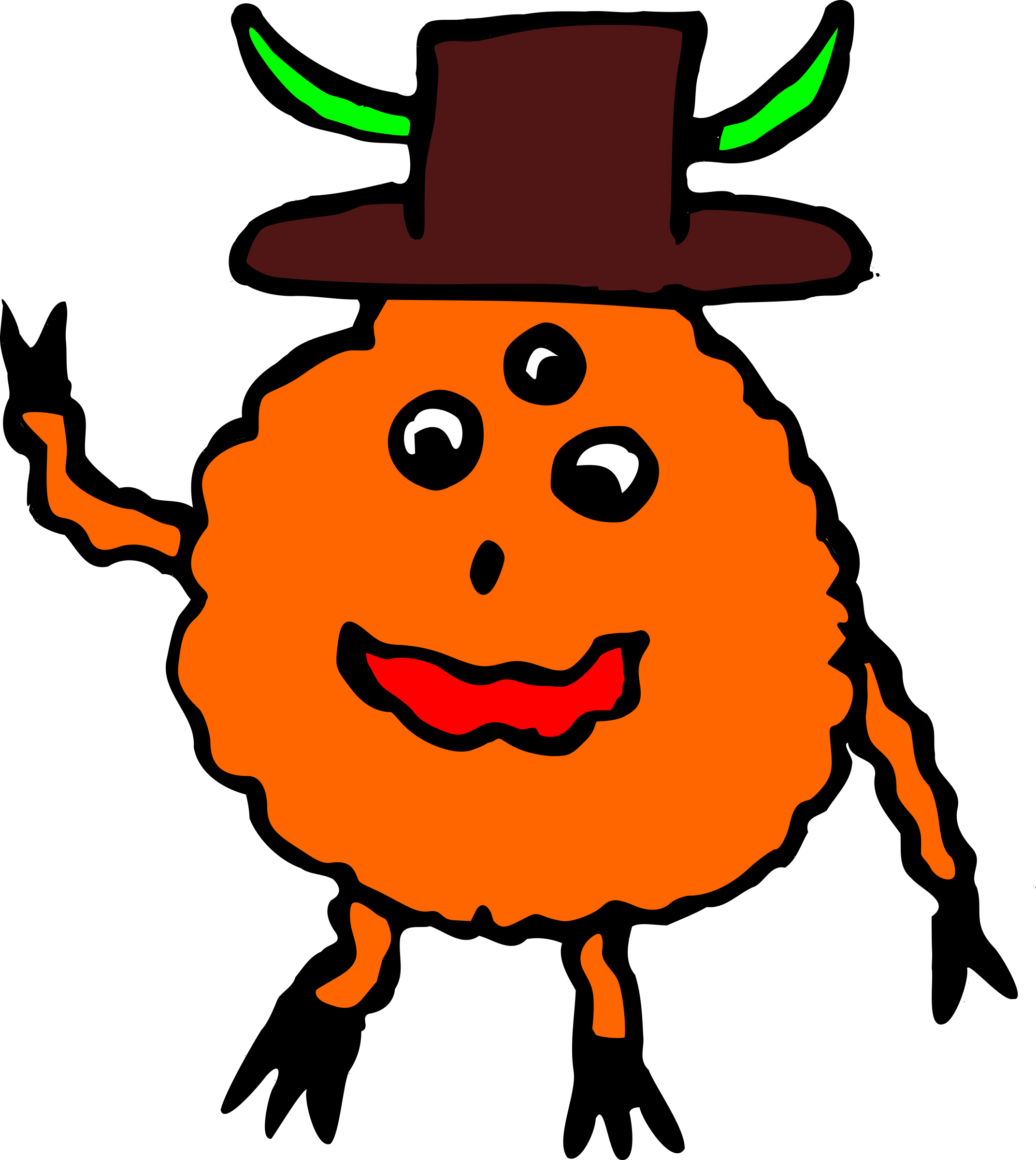 Monster 06 Clip Arts - Png Download (2144x2400), Png Download