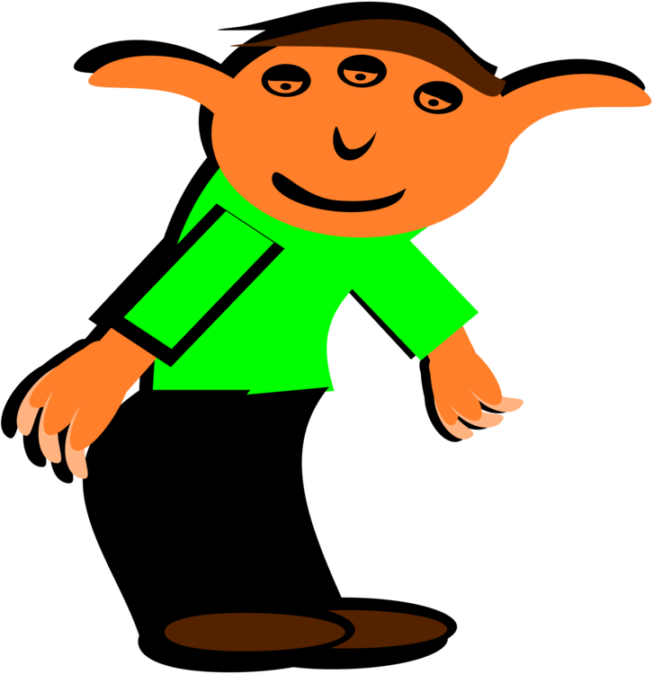Cartoon Elf Clipart (620x640), Png Download